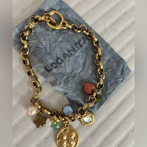 Logan Tay/ Parke collaboration necklace.